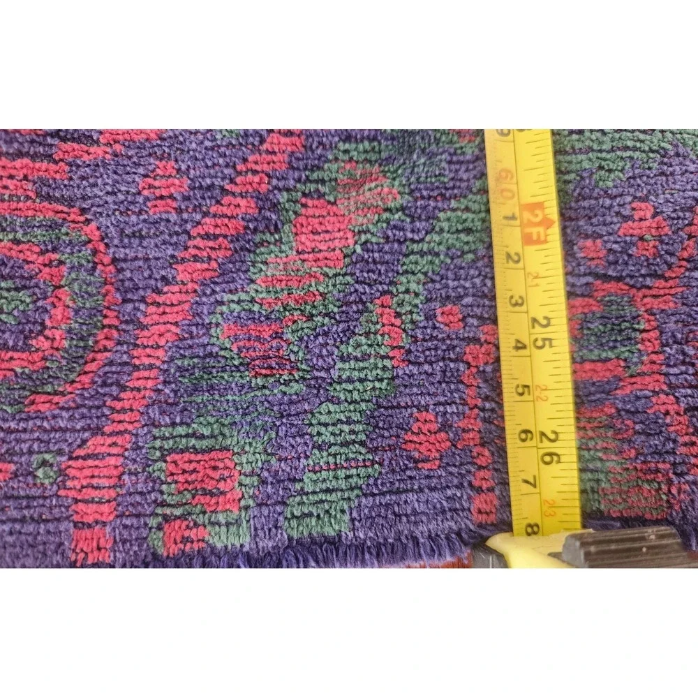 Ralph Lauren Bath Towel Paisley‎ vintage Medallion burgundy Blue Green Cotton
